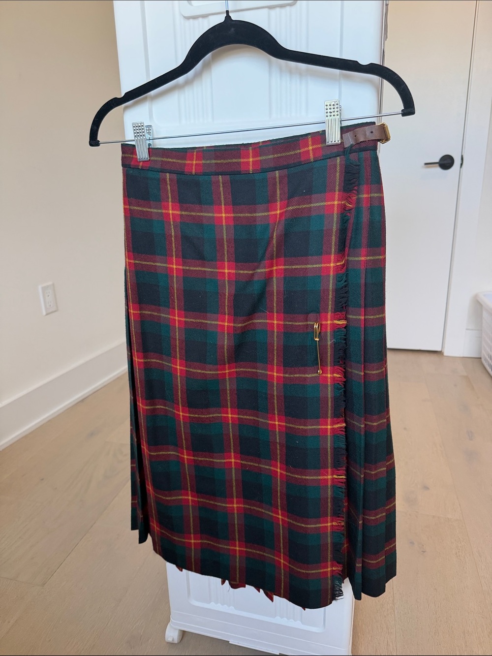 Ralph Lauren vintage plaid skirt